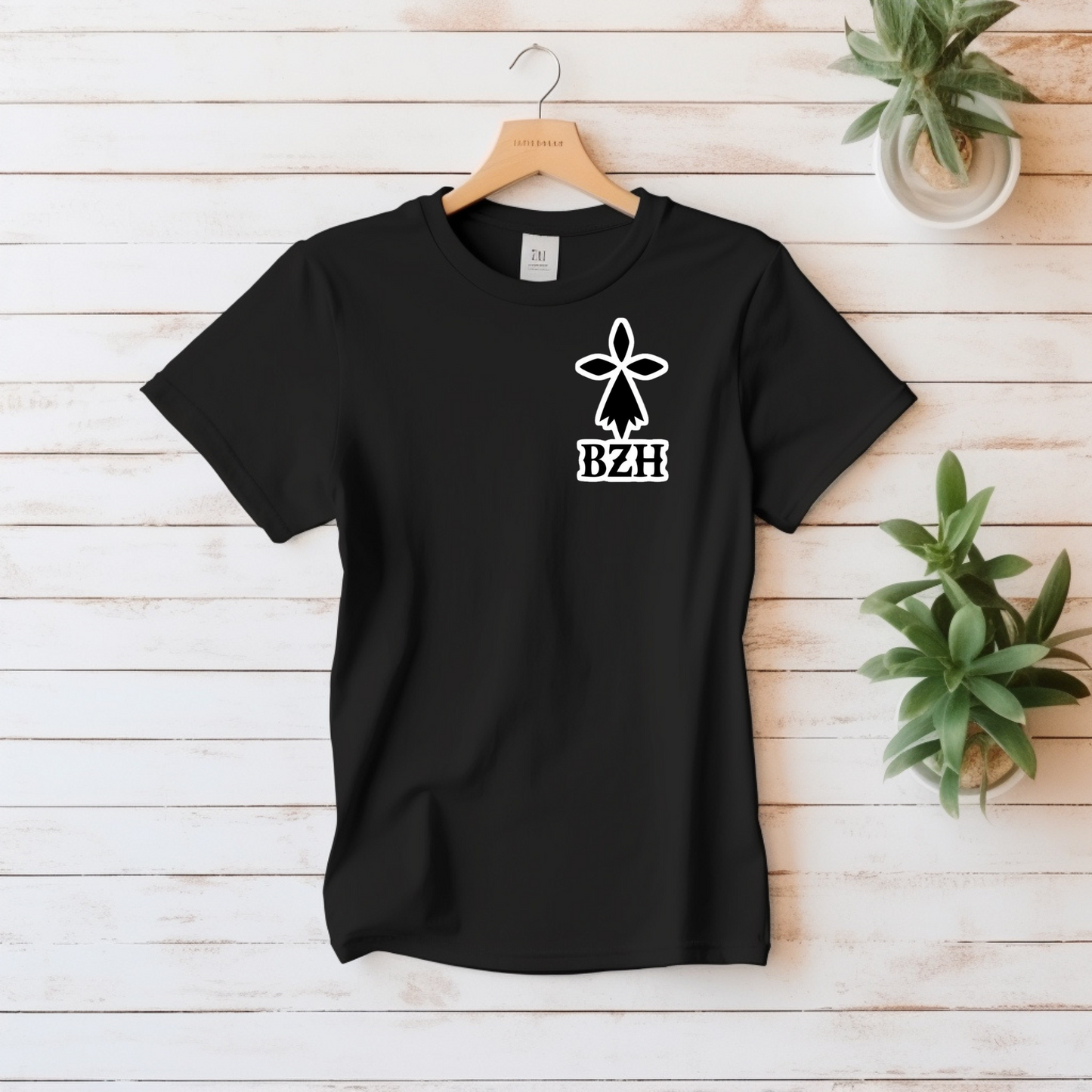 Tee shirt manches courtes flocage avant arrière