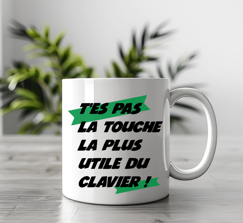 Tasse Humouristique Clavier