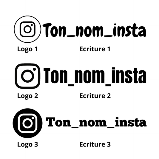 Stickers instagram à l'unité